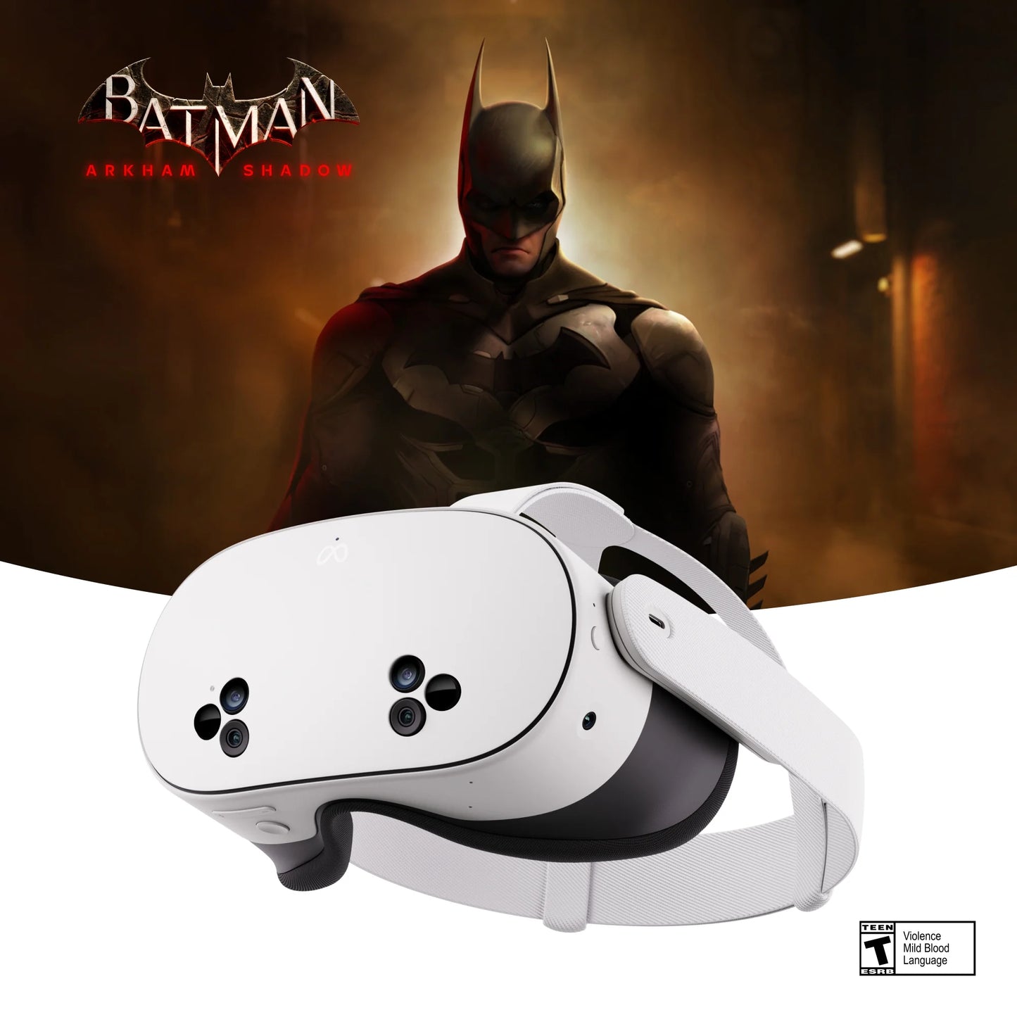 3S 128GB Virtual Reality Headset Batman: Arkham Shadow and a 3-Month Trial of plus Included