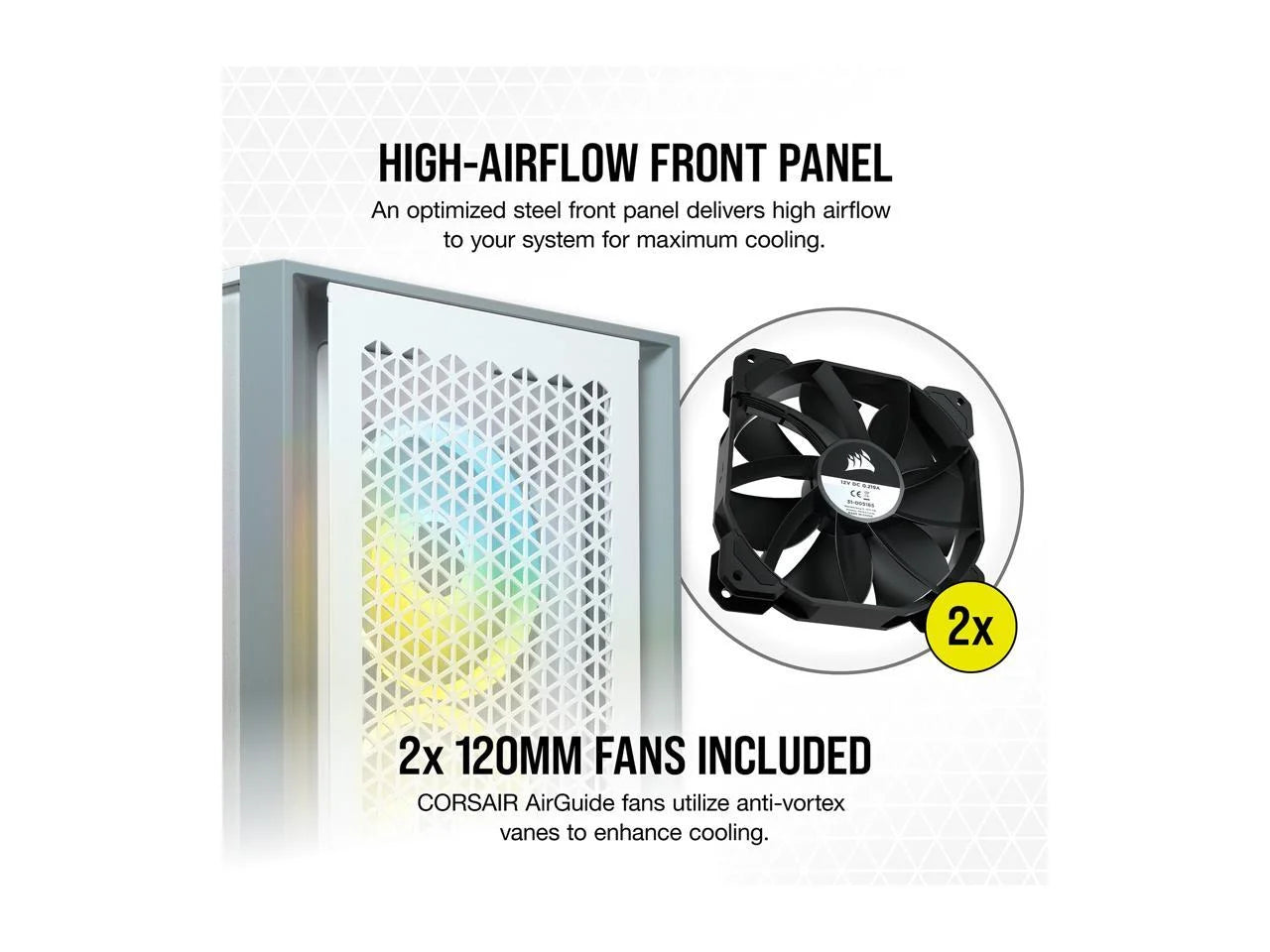 Airflow Cooling System - White - White - Air Cooler