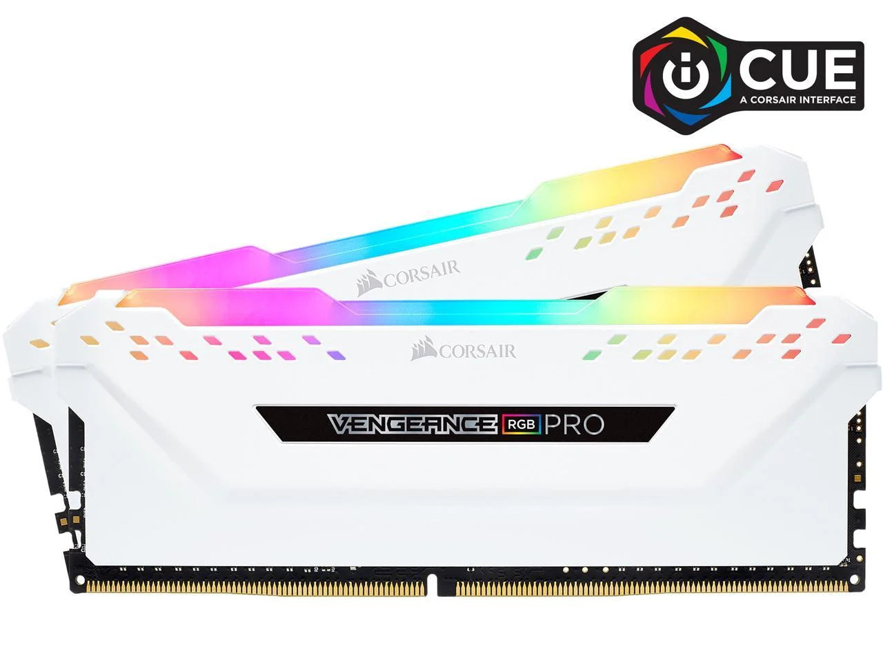 Vengeance RGB Pro 16GB (2 X 8GB) 288-Pin PC RAM DDR4 3200 (PC4 25600) Desktop Memory Model CMW16GX4M2C3200C16W