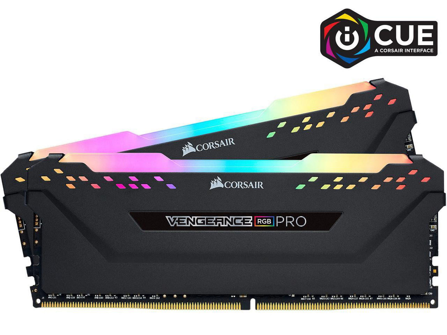 Vengeance RGB Pro 16GB (2 X 8GB) 288-Pin DDR4 DRAM DDR4 3600 (PC4 28800) Desktop Memory Model CMW16GX4M2C3600C18