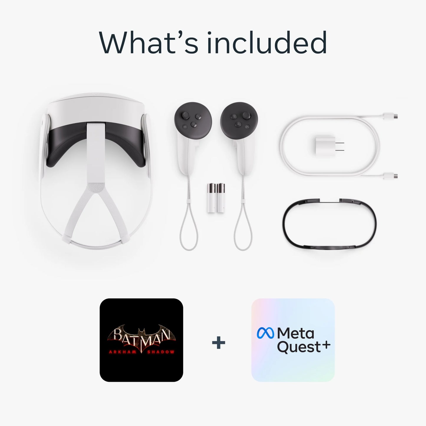 3S 128GB Virtual Reality Headset Batman: Arkham Shadow and a 3-Month Trial of plus Included