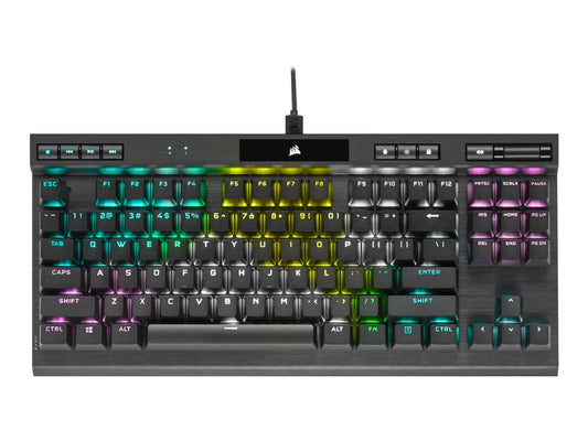 K70 RGB TKL Champion Series Optical-Mechanical Gaming Keyboard; Detachable USB Type-C Cable