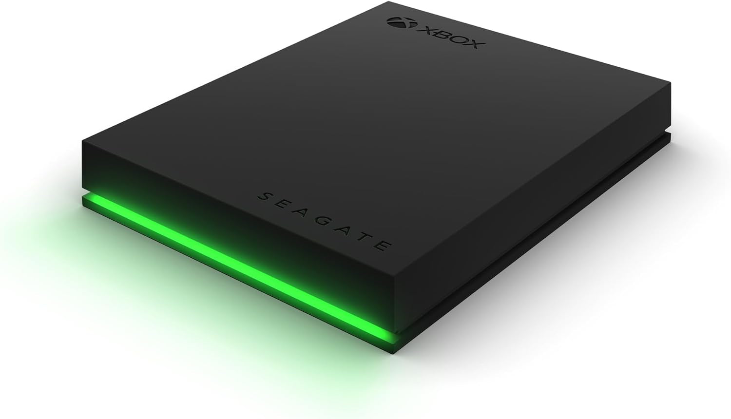 Game Drive for Xbox 4TB External Hard Drive Portable HDD - USB 3.2 Gen 1, Black with Built-In Green LED Bar , Xbox Certified, 3 Year Rescue Services (STKX4000402)