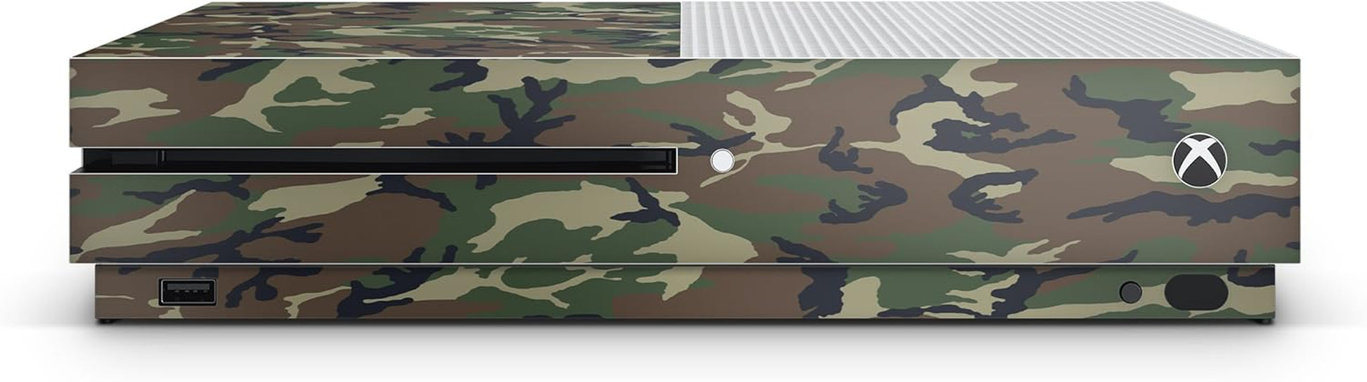 Xbox One S Camouflage Console Skin Decal Sticker + 2 Controller Skins