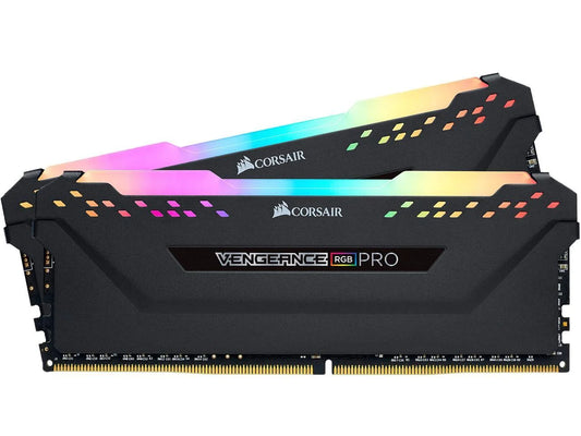 Vengeance RGB Pro 16GB (2 X 8GB) 288-Pin DDR4 DRAM DDR4 3600 (PC4 28800) Desktop Memory Model CMW16GX4M2C3600C18