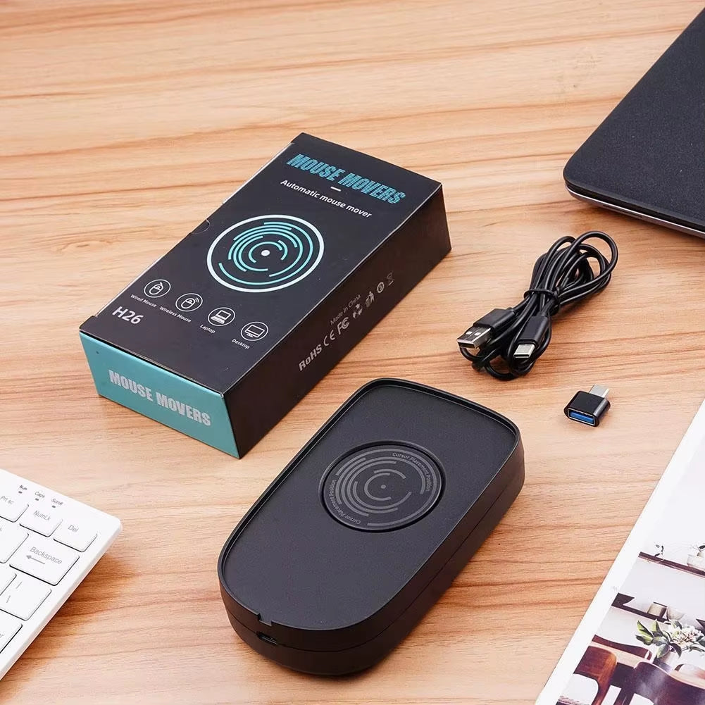 Mouse Jiggler Virtual Mouse Anti-Sleep Automatic Movement to Prevent Computer Lock Screen Mouse Electronic Artifact Mouse Mover