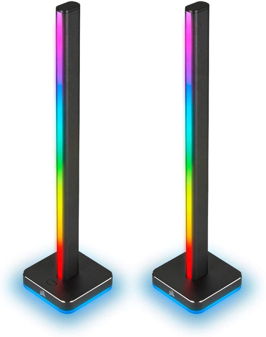 Icue LT100 Smart Lighting Tower Starter Kit, Black