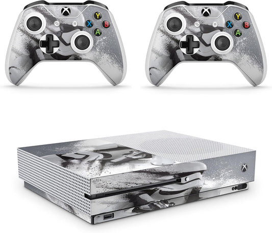 Trooper Skins for Xbox One S XBS Console Decal Vinal Sticker + 2 Controller Set