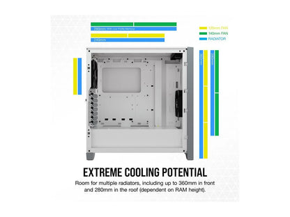 Airflow Cooling System - White - White - Air Cooler