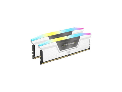 Vengeance RGB 32GB (2 X 16GB) 288-Pin PC RAM DDR5 6000 (PC5 48000) Desktop Memory Model CMH32GX5M2E6000C36W