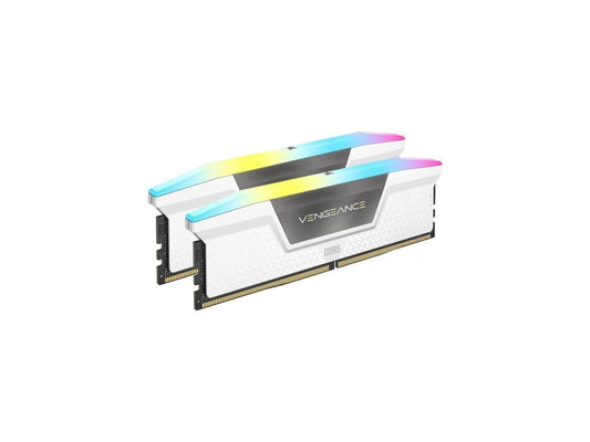 Vengeance RGB 32GB (2 X 16GB) 288-Pin PC RAM DDR5 6000 (PC5 48000) Desktop Memory Model CMH32GX5M2E6000C36W