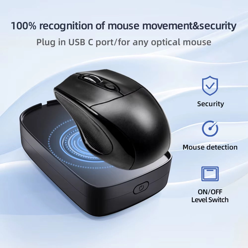 Mouse Jiggler Virtual Mouse Anti-Sleep Automatic Movement to Prevent Computer Lock Screen Mouse Electronic Artifact Mouse Mover