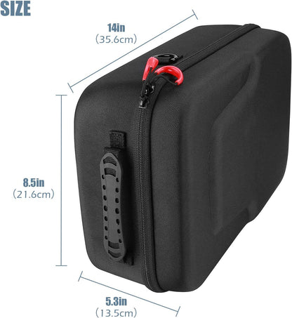 Hard Travel Case Compatible for Meta Oculus Quest 2/Oculus Quest VR Gaming Headset and Controllers Accessories, Shockproof Hard Shell Carrying Storage Bag -Black
