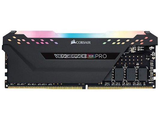 Vengeance RGB PRO 16GB (2X8Gb) DDR4 3200Mhz C16 LED Desktop Memory - Black