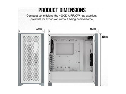 Airflow Cooling System - White - White - Air Cooler