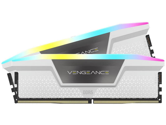 Vengeance RGB 32GB (2 X 16GB) 288-Pin PC RAM DDR5 6000 (PC5 48000) Desktop Memory Model CMH32GX5M2E6000C36W